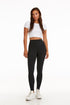 YOUR NEW GO-TO CROPPED BABY TEE BEYAZ KISA KOLLU CROP T-SHIRT - T-Shirt - Birdiejay
